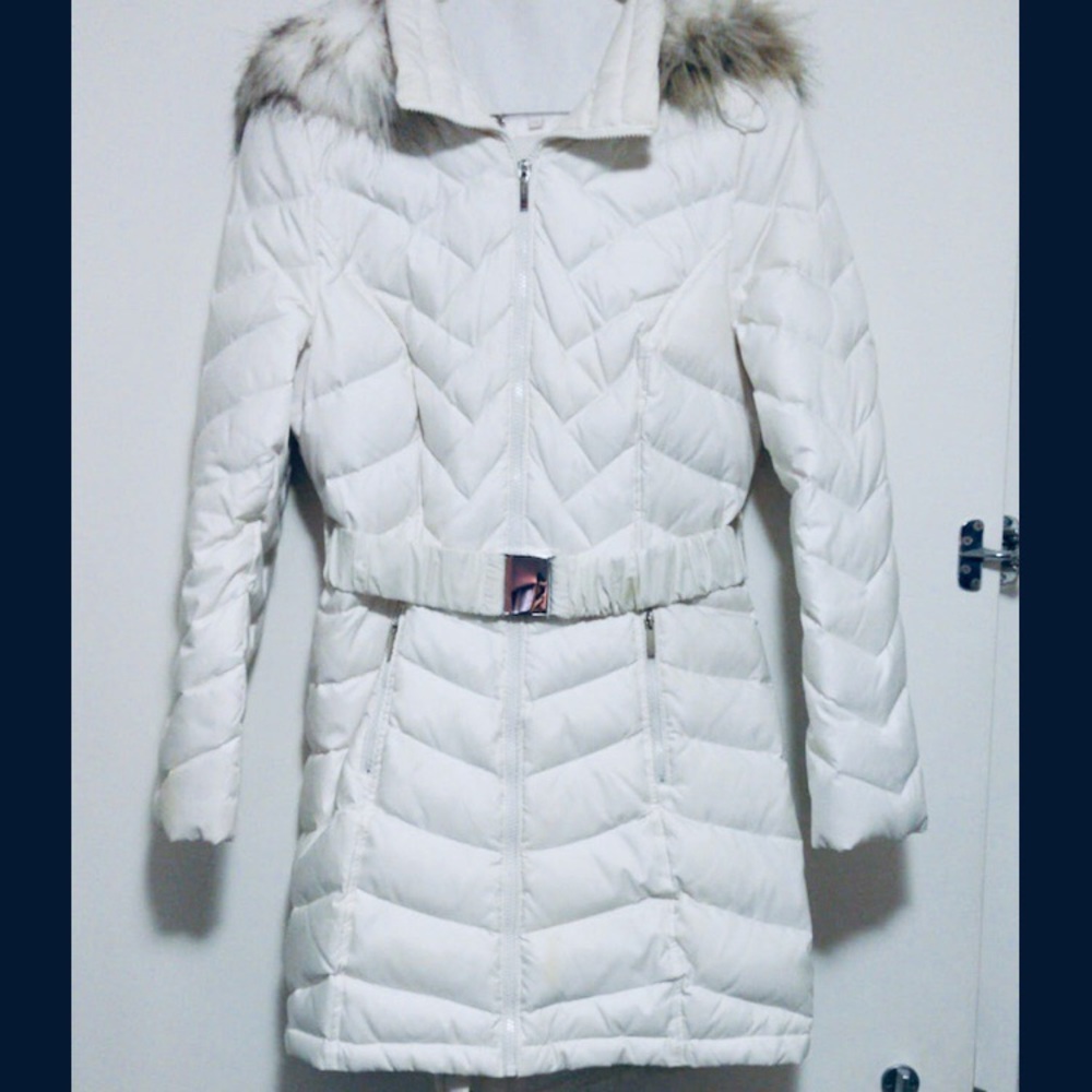 Medium Laundry White Winter Jacket